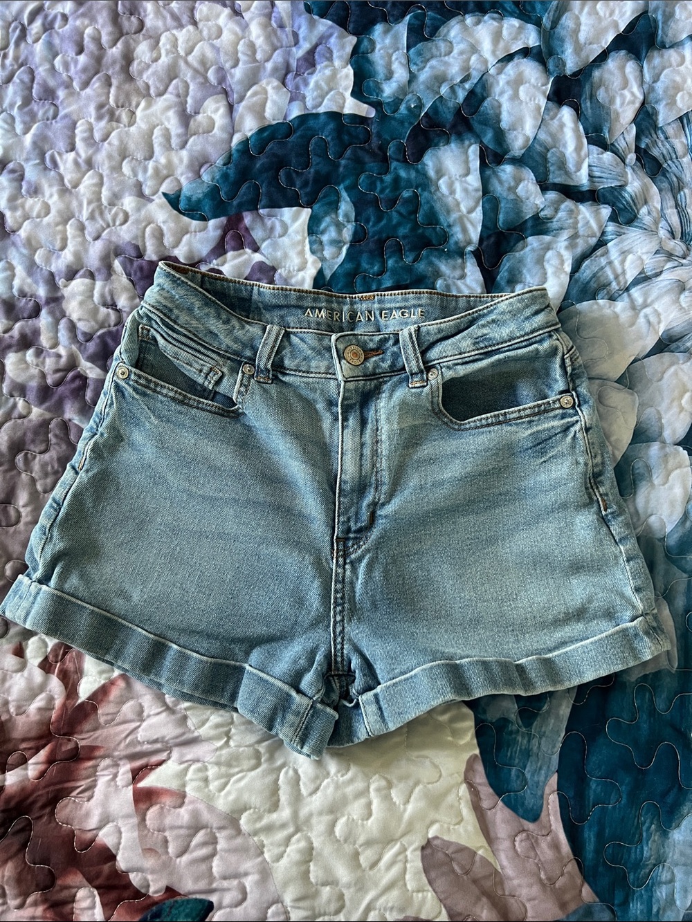 American Eagle Mom Jean Shorts